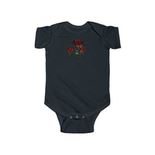 Load image into Gallery viewer, All About Kash Rose Emboidery Infant Fine Jersey Bodysuit