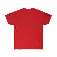 Load image into Gallery viewer, All About Kash Emboirdery Rose sleeves Fitted Tee