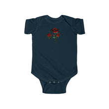Load image into Gallery viewer, All About Kash Rose Emboidery Infant Fine Jersey Bodysuit