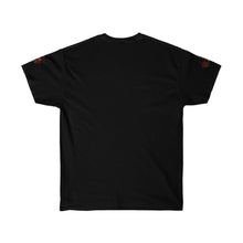 Load image into Gallery viewer, All About Kash Emboirdery Rose sleeves Fitted Tee