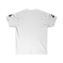 Load image into Gallery viewer, All About Kash Emboirdery Rose sleeves Fitted Tee