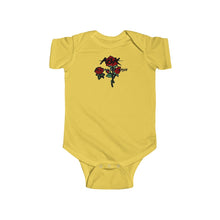 Load image into Gallery viewer, All About Kash Rose Emboidery Infant Fine Jersey Bodysuit